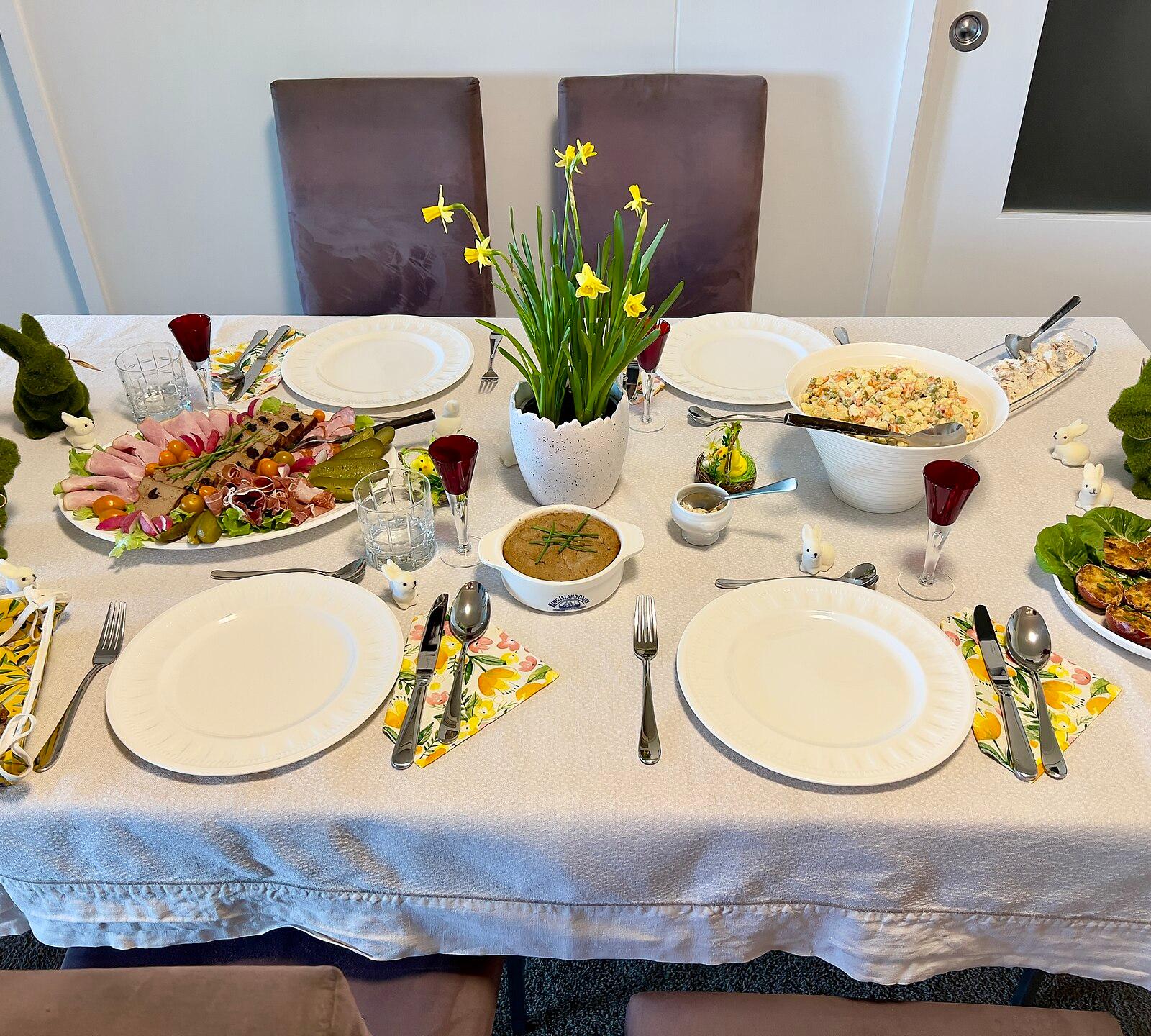 Polish Easter food in Brisbane, Australia, 2023